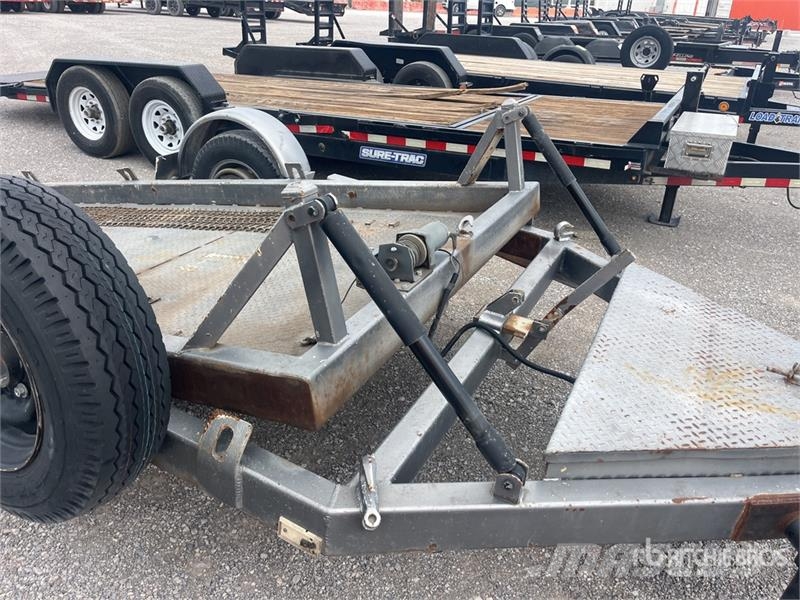  ASVE 12 ft S/A Tilt Deck Trailer Низкорамные прицепы