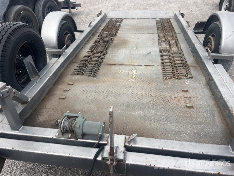  ASVE 12 ft S/A Tilt Deck Trailer Низкорамные прицепы