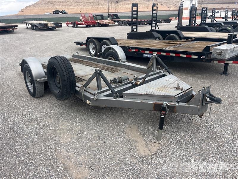  ASVE 12 ft S/A Tilt Deck Trailer Низкорамные прицепы