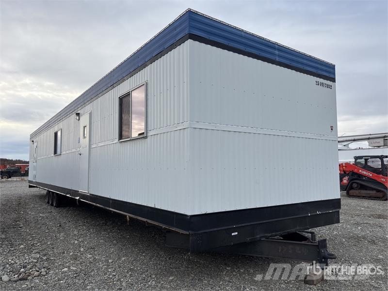 Atco 56 ft x 12 ft Tri/A Mobile Office معدات البناء - غير ذلك