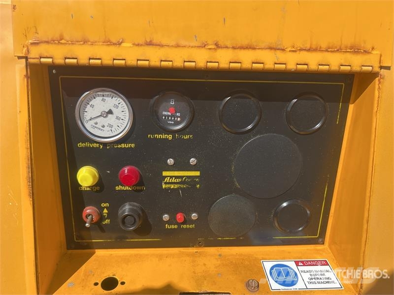 Atlas Copco Mobile Air Compressor Compressors