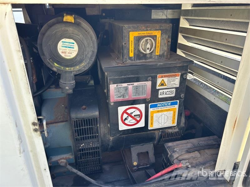 Atlas Copco QAS45 36 kW Skid-Mounted Generator Set Generadores diesel