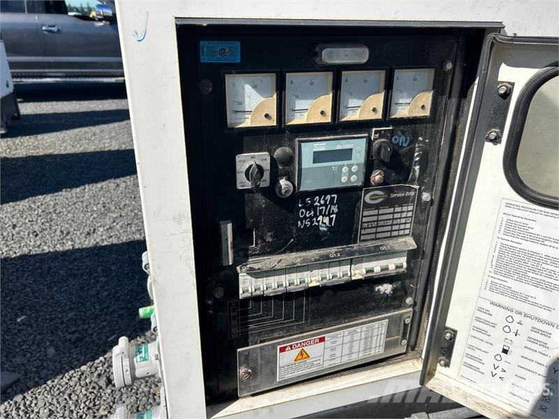 Atlas Copco QAS45 36 kW Skid-Mounted Generator Set Generadores diesel