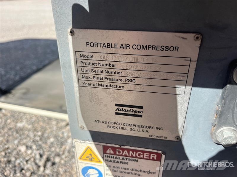 Atlas Copco Skid-Mounted Air Compressor 空氣壓縮機