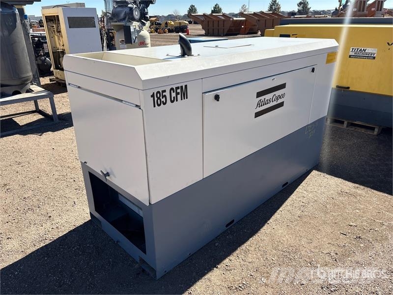 Atlas Copco XAS 185 185 cfm Skid-Mounted Skid-Mounted Air Comp Compressors