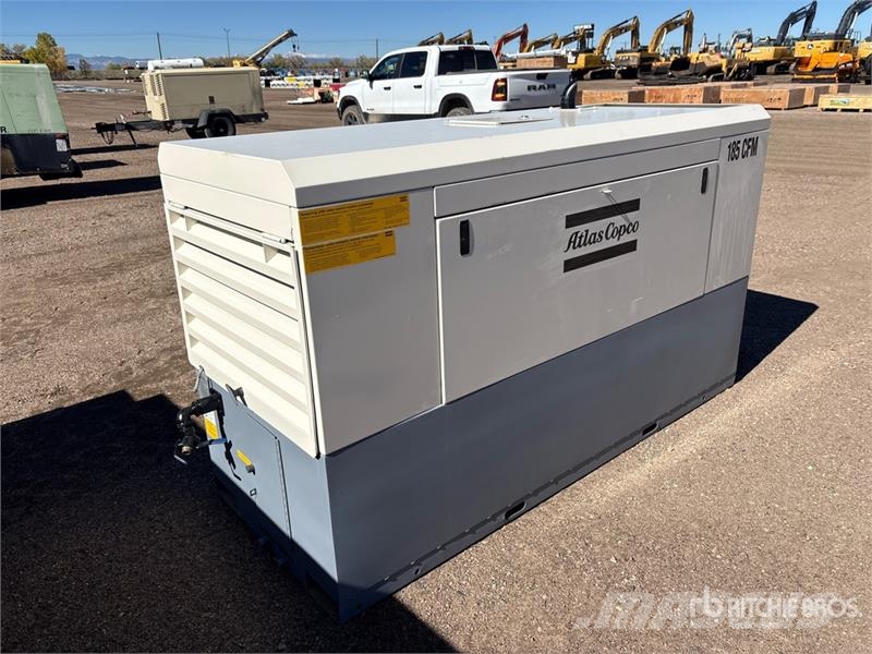 Atlas Copco XAS 185 185 cfm Skid-Mounted Skid-Mounted Air Comp Compressors