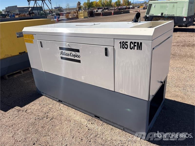 Atlas Copco XAS 185 185 cfm Skid-Mounted Skid-Mounted Air Comp Compressors