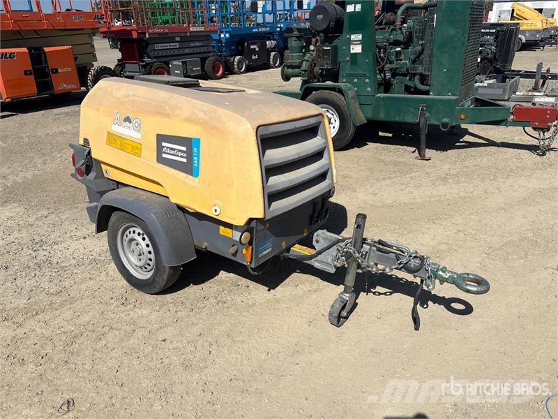 Atlas Copco XAS110 Mobile Air Compressor Kompresorji