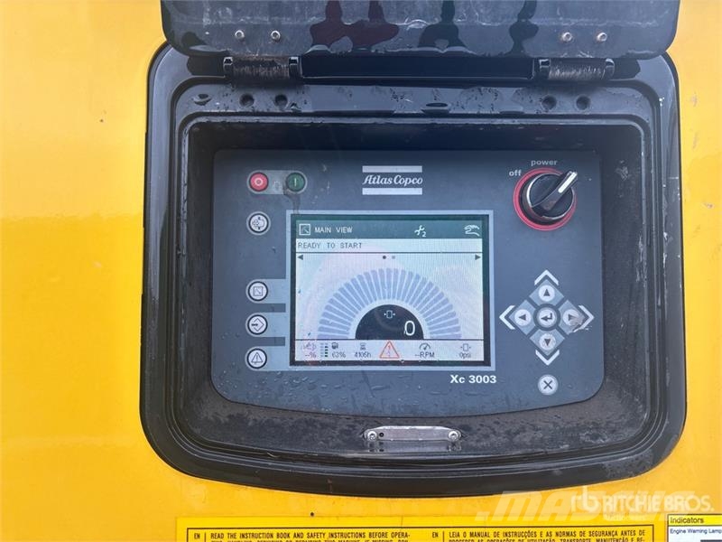Atlas Copco XAS1800JD8 175 cfm Mobile Air Compressor 콤푸레샤