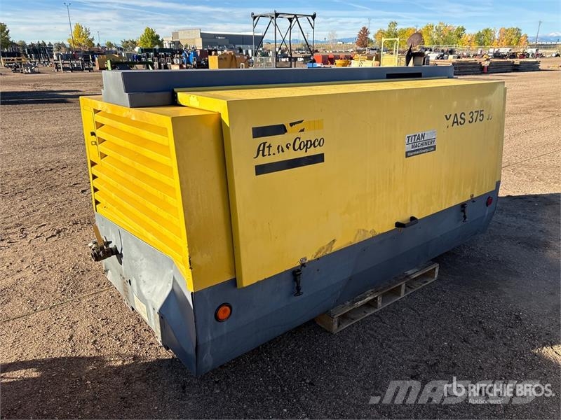 Atlas Copco XAS375 Skid-Mounted Air Compressor Compresseur