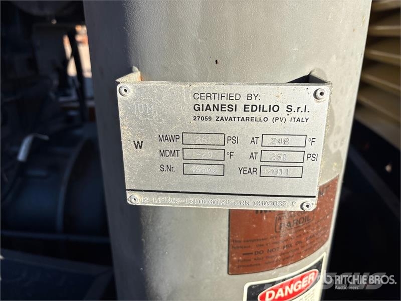 Atlas Copco XAS375 Skid-Mounted Air Compressor Compresseur