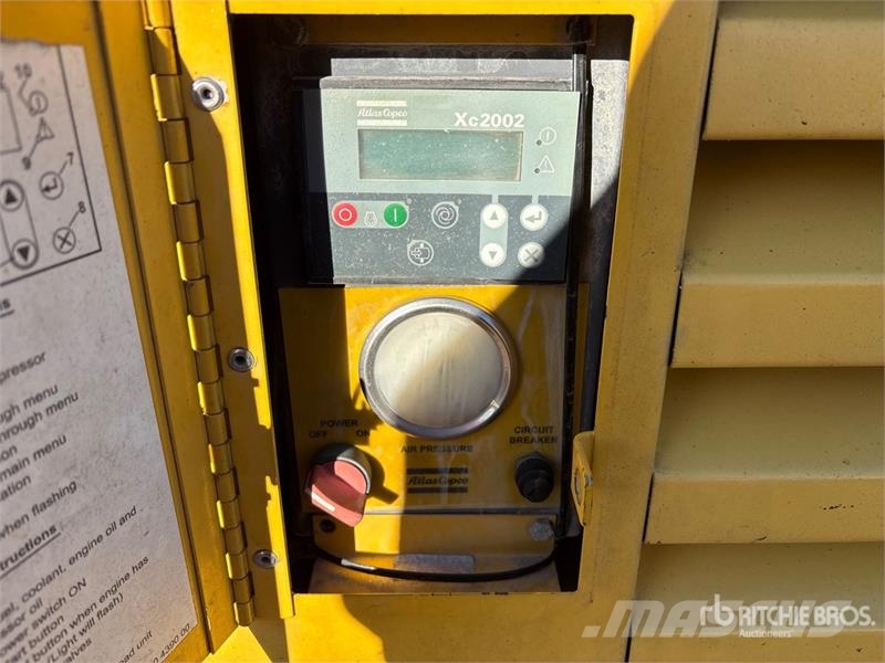 Atlas Copco XAS375 Skid-Mounted Air Compressor Compresseur