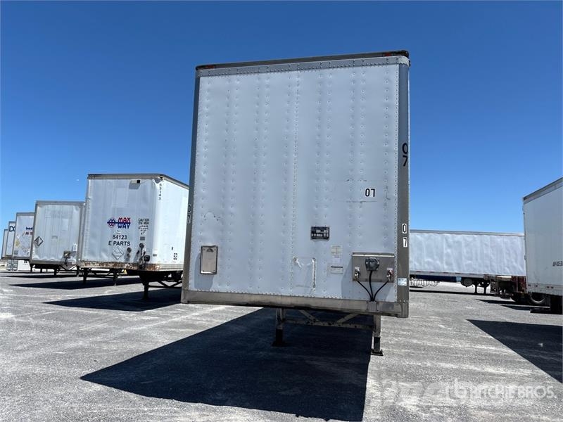  Atro 53 ft x 102 in T/A Van Trailer 박스 바디 트레일러