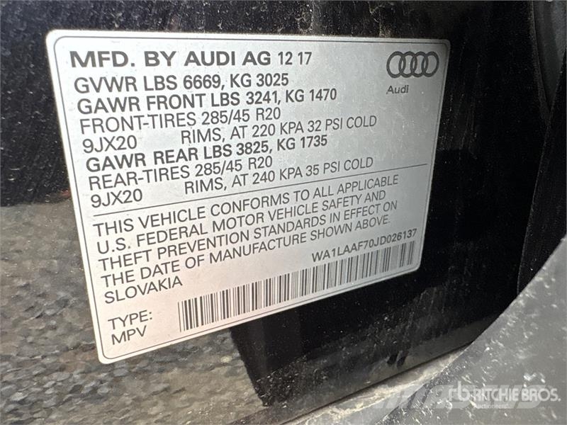 Audi Q7 Osobní vozy