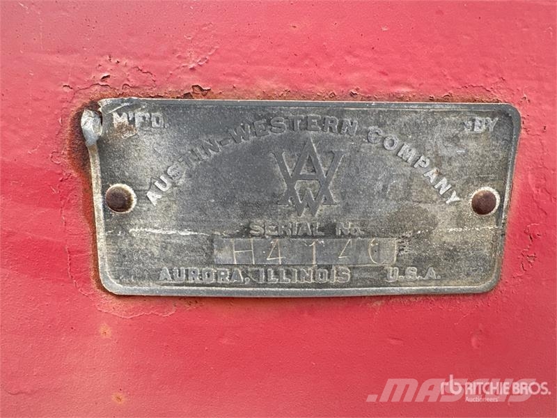 Austin-Western Motor Grader Grederji