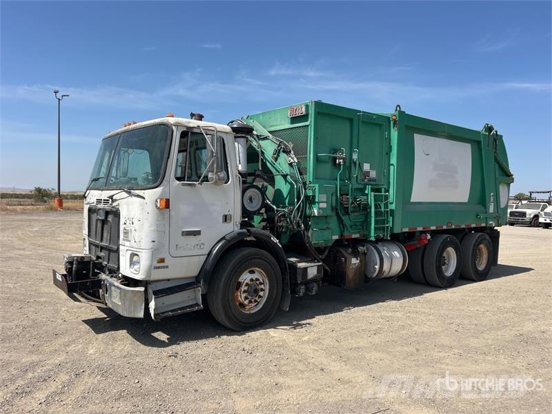 Autocar 6x4 Side Loader Waste Collection Truck 폐기물 수거 트럭