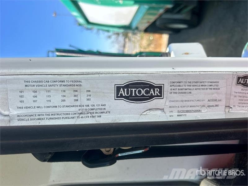 Autocar WX 폐기물 수거 트럭
