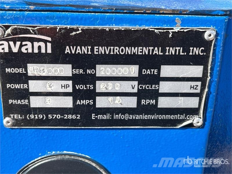  Avani SPC-3000 Electric High-Capacity Mobile Fume  其他農業機械