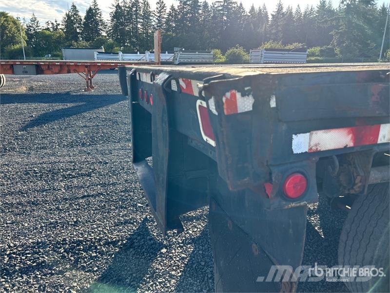 Aztech 50 ft Tri/A Flatbed Trailer Madelhaagised
