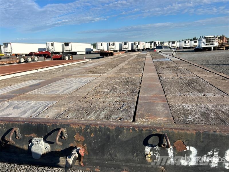 Aztech 50 ft Tri/A Flatbed Trailer Madelhaagised