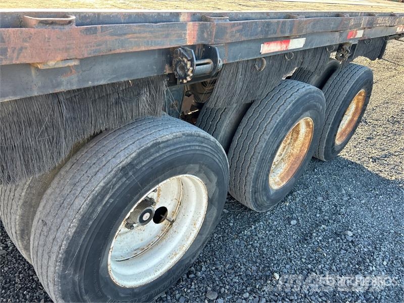 Aztech 50 ft Tri/A Flatbed Trailer Madelhaagised