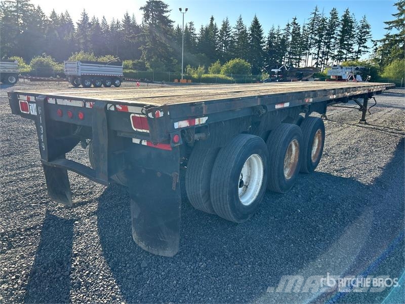  Aztech 50 ft Tri/A Flatbed Trailer Prikolice platforme/otvoreni sanduk