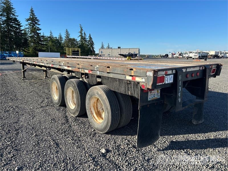 Aztech 50 ft Tri/A Flatbed Trailer Madelhaagised