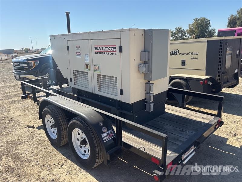 Baldor 20 kW Mobile Generator Set Dízel áramfejlesztők