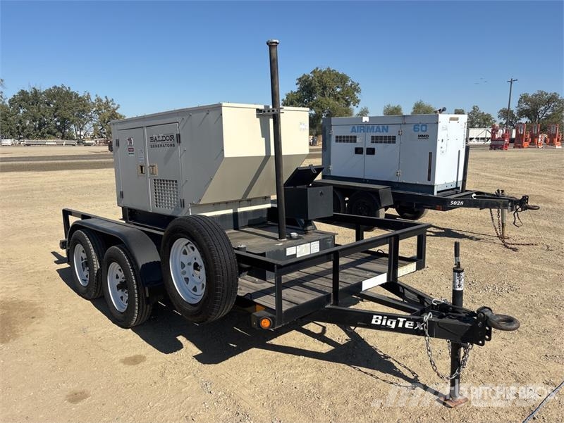 Baldor 20 kW Mobile Generator Set Dízel áramfejlesztők