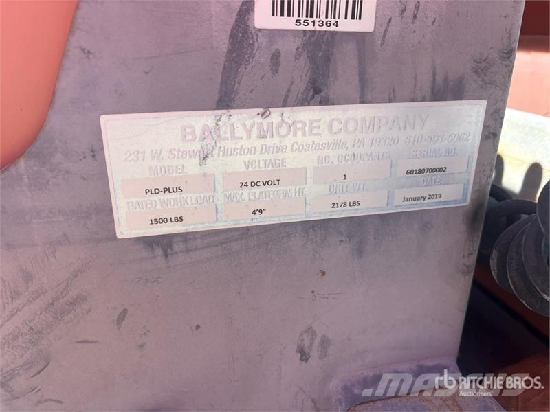 Ballymore PLD-Plus Electric Portable Loading Dock مكونات أخرى