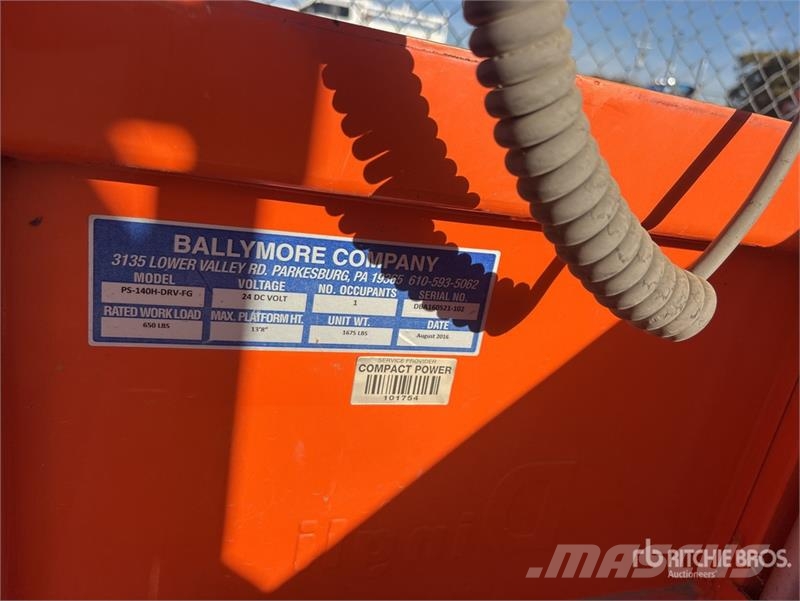 Ballymore Vertical Mast Lift Used Personnel lifts and access elevators