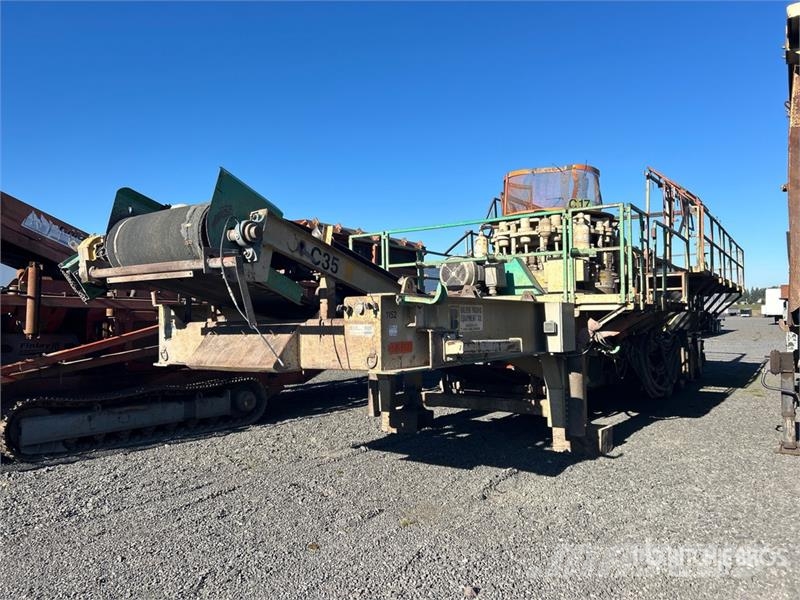 Balzer pacific equipment Portable Impact Crusher Plant 石料回收设备
