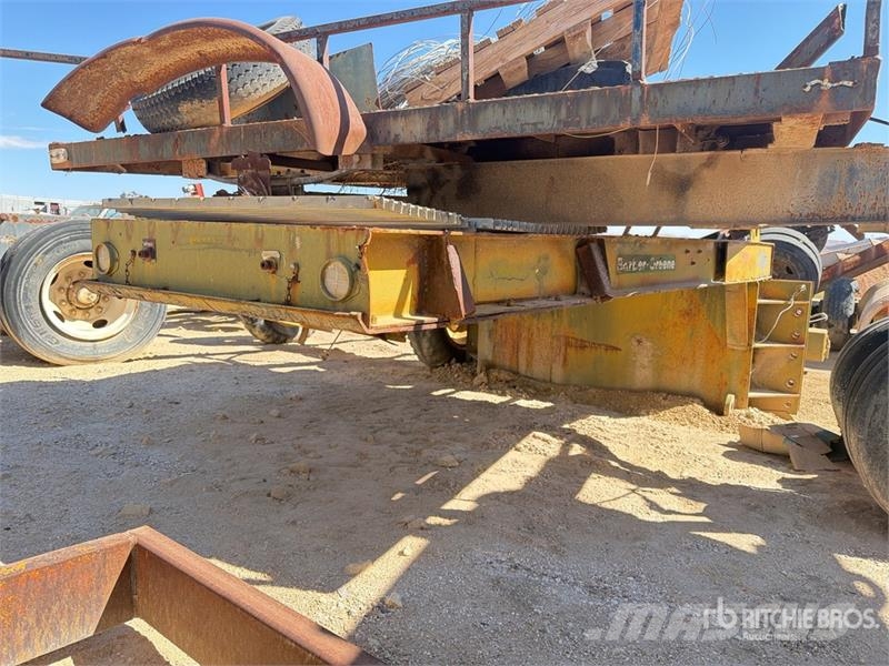 Barber-Greene CA60 S/A Lowboy Trailer Niski utovarivači