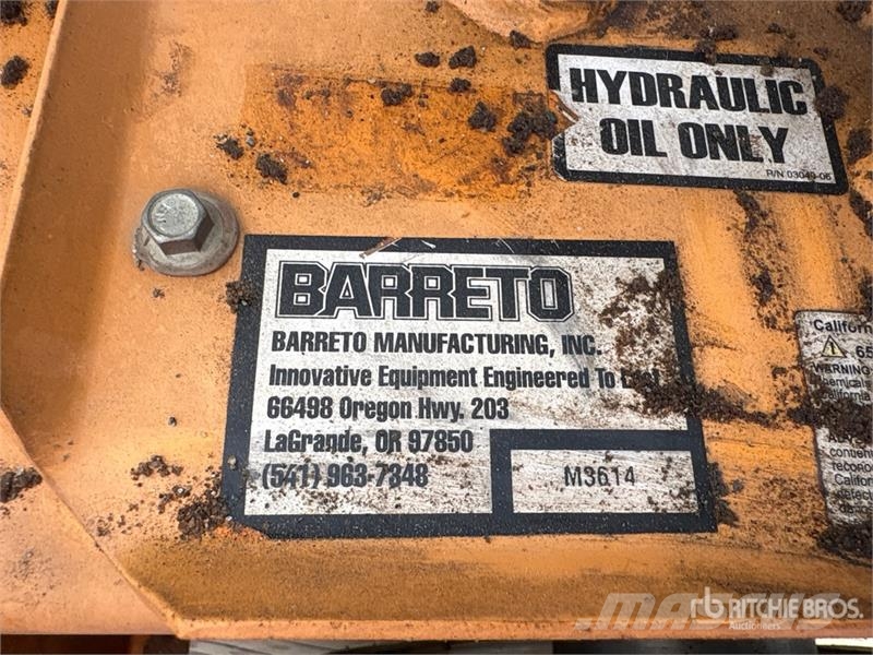Barreto 912 Walk Behind Trencher Tranšėjų ekskavatoriai