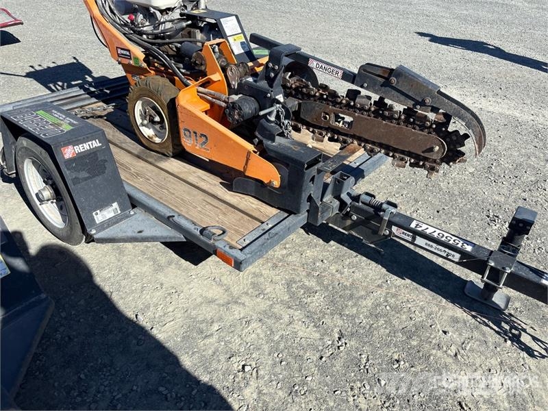 Barreto 912 Walk Behind Trencher ماكينات حفر خنادق