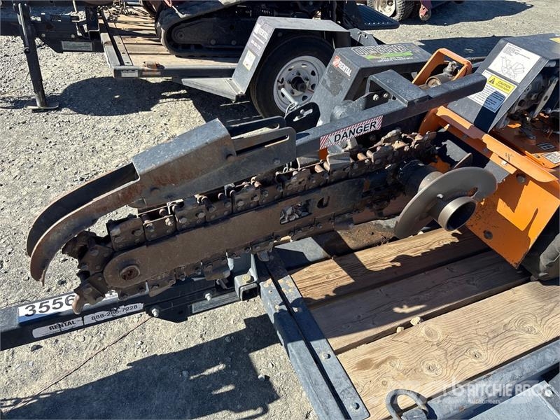 Barreto 912 Walk Behind Trencher ماكينات حفر خنادق