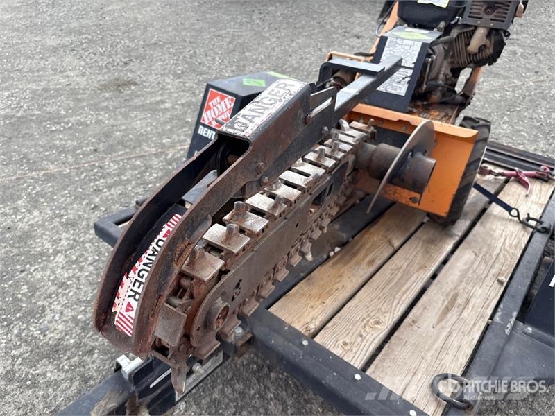 Barreto 912 Walk Behind Trencher Tranšėjų ekskavatoriai