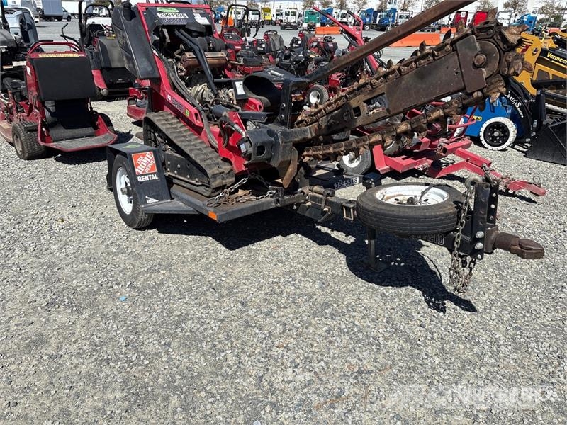Barreto E4X6TBT 6 ft S/A Trencher Trailer Pranchas / Carrega-tudo