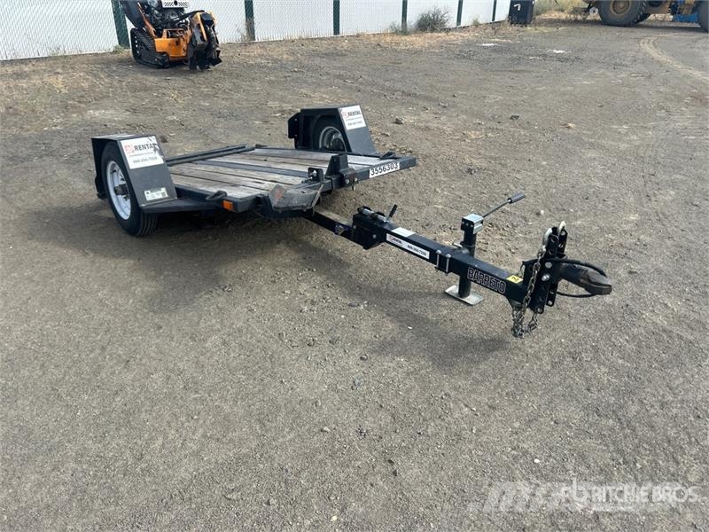 Barreto E4X6TBT 6 ft S/A Trencher Trailer Maskintransporter