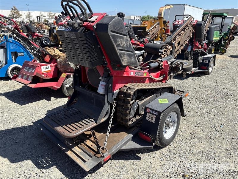 Barreto E4X6TBT 6 ft S/A Trencher Trailer Pranchas / Carrega-tudo