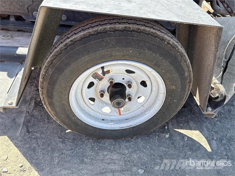 Barreto E4X6TBT 6 ft S/A Trencher Trailer Pranchas / Carrega-tudo