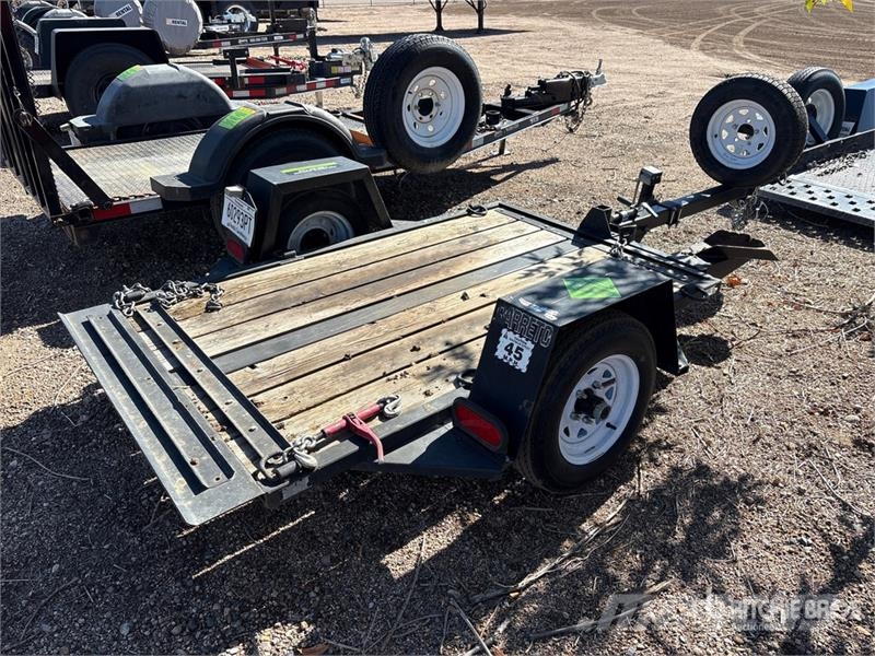 Barreto E4X6TBT 6 ft S/A Tilt Deck Trailer 로우 로더