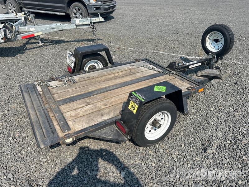 Barreto E4X6TBT 6 ft S/A Trencher Trailer Dieplader