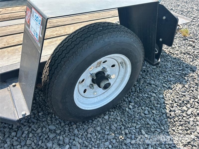 Barreto E4X6TBT 6 ft S/A Trencher Trailer Dieplader