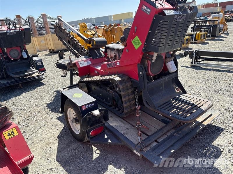 Barreto E4X6TBT 6 ft S/A Trencher Trailer Pranchas / Carrega-tudo