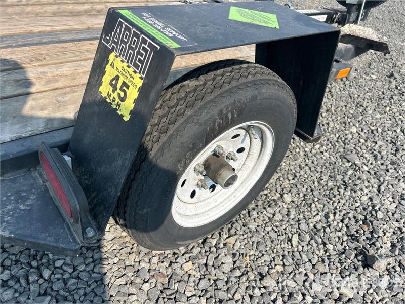 Barreto E4X6TBT 6 ft S/A Trencher Trailer Dieplader