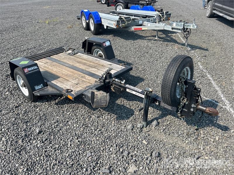 Barreto E4X6TBT 6 ft S/A Trencher Trailer Dieplader