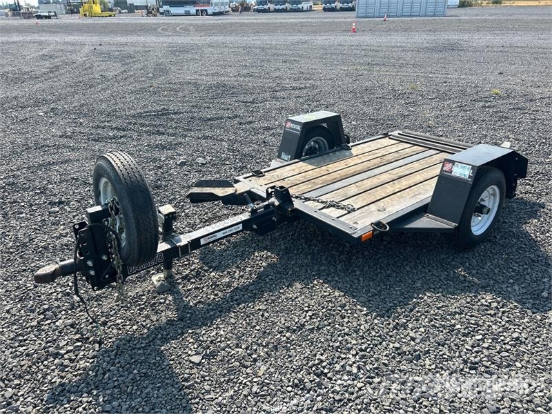 Barreto E4X6TBT 6 ft S/A Trencher Trailer Dieplader