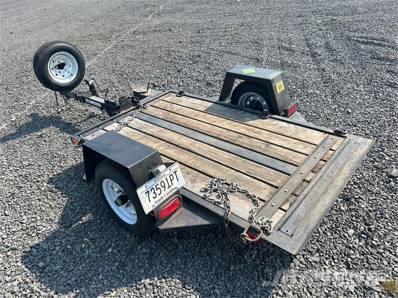 Barreto E4X6TBT 6 ft S/A Trencher Trailer Dieplader