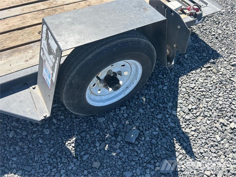 Barreto E4X6TBT 6 ft S/A Trencher Trailer Mélybölcsős